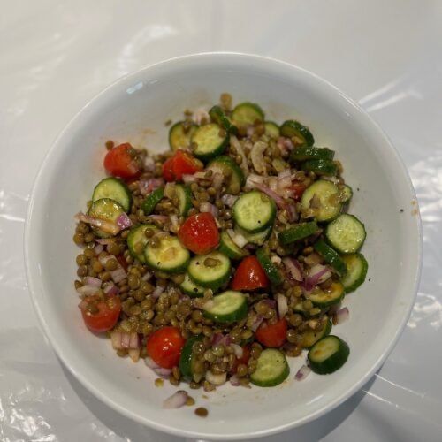 Greek Lentil Salad